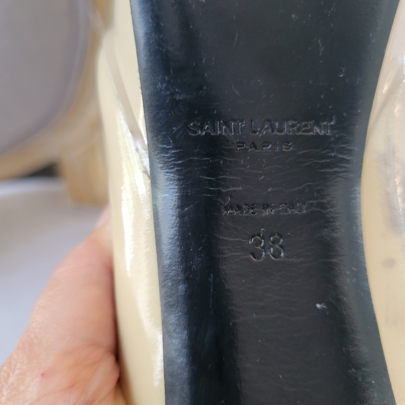 SAINT LAURENT classic heels in nude - Picture 5 of 14